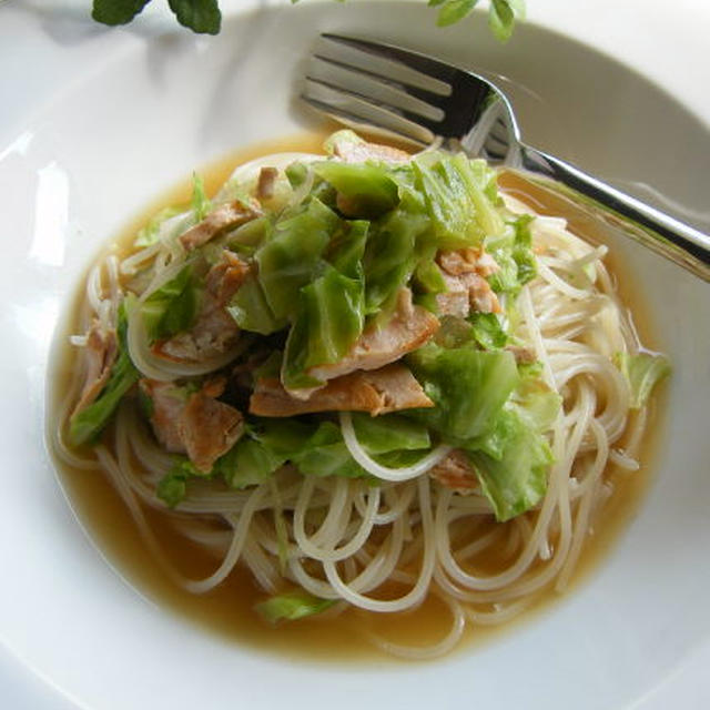秋鮭とキャベツの和風パスタ By ゆきさん レシピブログ 料理ブログのレシピ満載