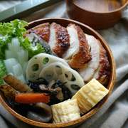鶏もも肉の塩麹マヨワイン漬けのてりやき(作り置き)