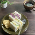 紫キャベつなサンドウイッチ