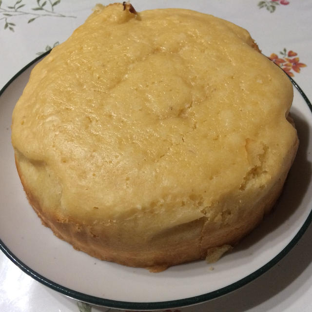 ホットケーキミックスとヨーグルトを使ってケーキに挑戦 By Azusugiさん レシピブログ 料理ブログのレシピ満載