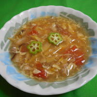 トマトの酸辣湯スープ