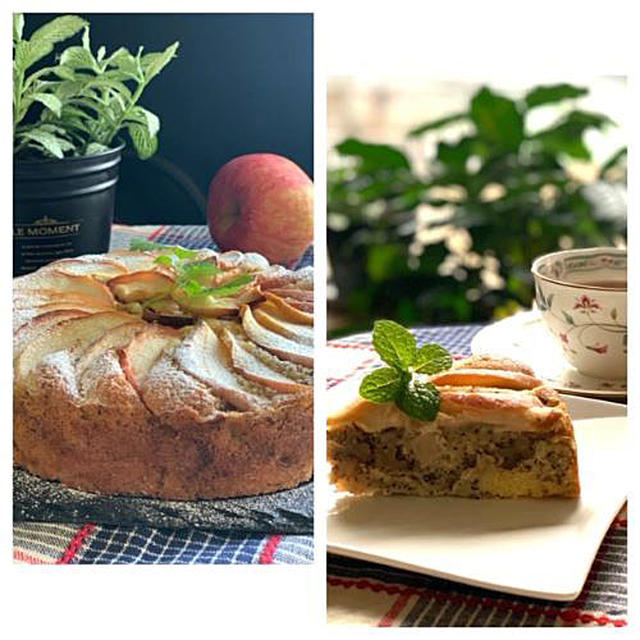 旬のリンゴたっぷり ジューシーな紅茶とりんごのケーキ By Pentaさん レシピブログ 料理ブログのレシピ満載