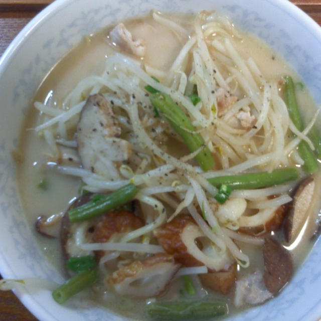 簡単塩ラーメン