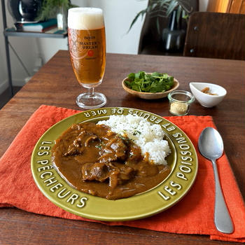 特別な日の牛肉カレー