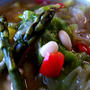 「サラダ野菜のオニオンスープ」