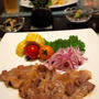夏バテ防止に豚肉の梅みそ焼き
