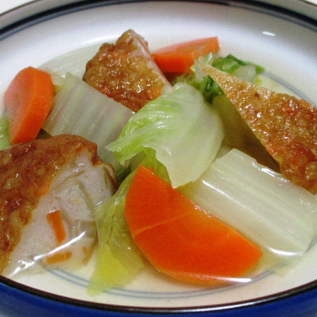 白菜と野菜天のくたくた煮＜カンタン、時短＞