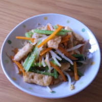 彩り野菜のｼｬｷｼｬｷ和え