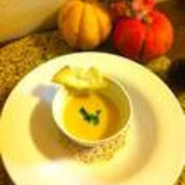 【ハロウィン】かぼちゃのスープ