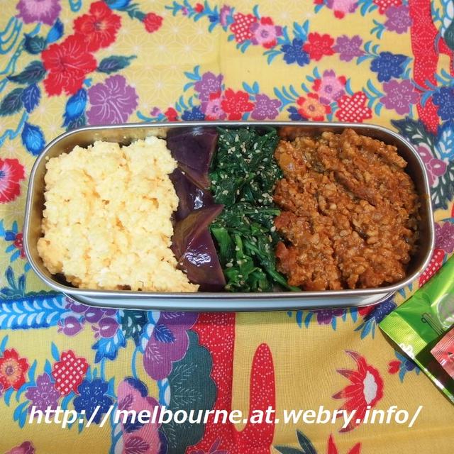 初挑戦有りの常備菜つくり★お弁当は4色ごはん