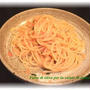 明太子の冷製パスタ★オリーブオイルで
