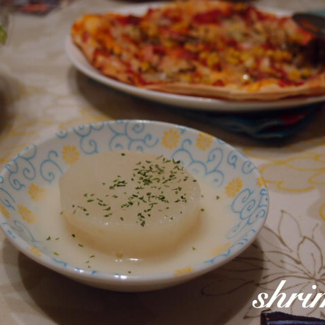 友人たちとの食事会(^ ^)ピザパーティーと大好評だったスープ♡