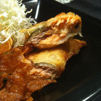 【レシピ】鮭のぱりぱりチーズ挟み揚げ