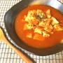欲張りな逸品。生姜バターカレーのチキンミネストローネ（糖質8.7g）