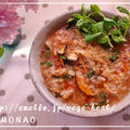 チゲ雑炊♪坦々スープ仕立て by MOMONAOさん
