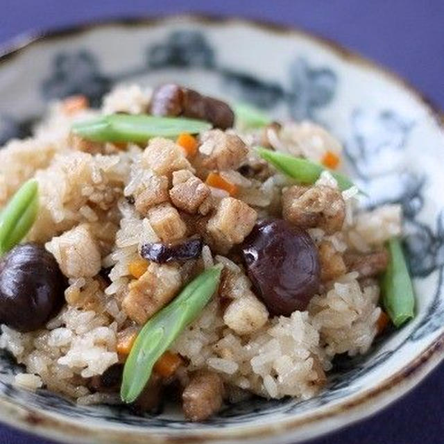 炊飯器使用★中華栗おこわ