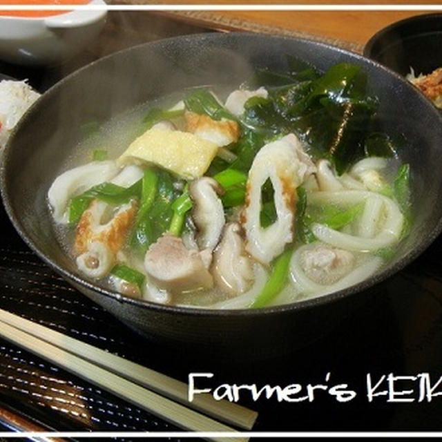 具沢山 鶏塩うどん By Farmer S Keikoさん レシピブログ 料理ブログのレシピ満載
