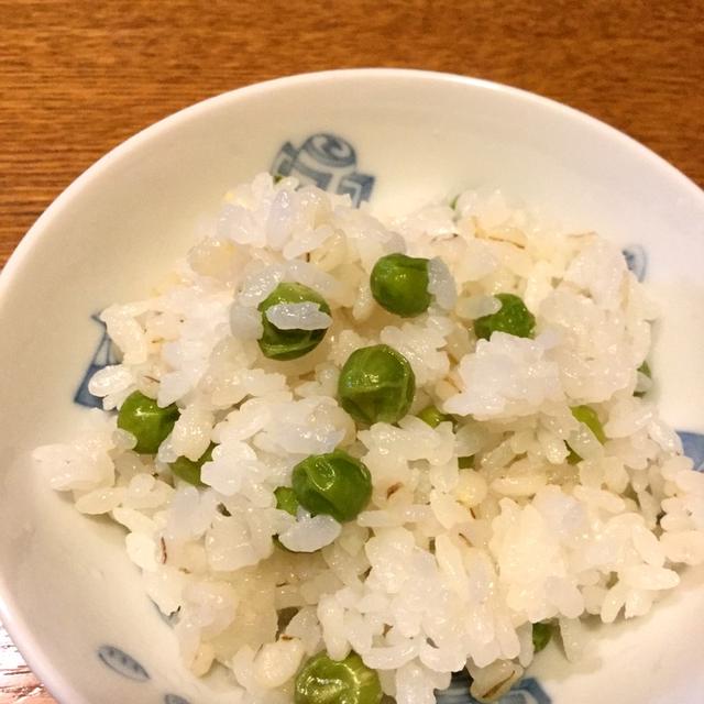 グリーンピース♡豆ごはん☆