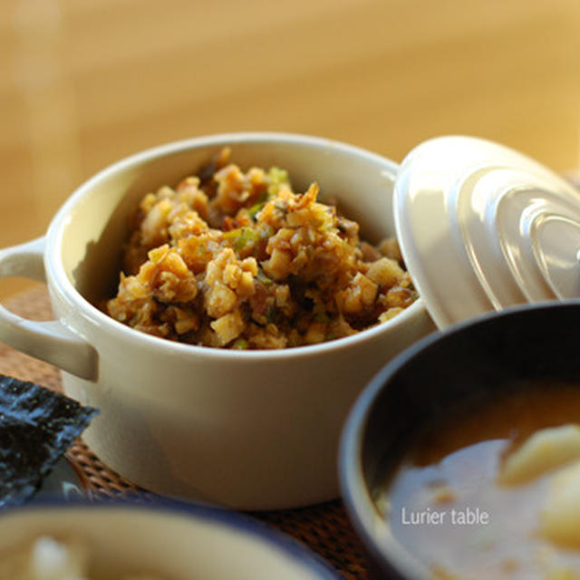 肉味噌風「ベジ味噌」