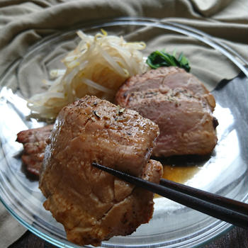 がっつりスタミナ+healthy〜豚ヒレ肉のやわらかグリル(ローストポーク)〜