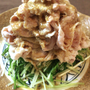 腹ペコなら、しっとり豚コマ肉で作る絶品ゴマダレしゃぶしゃぶ（糖質制限8g）
