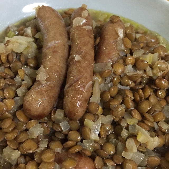 ストウブで レンズ豆とソーセージの煮込み By Ryotanさん レシピブログ 料理ブログのレシピ満載