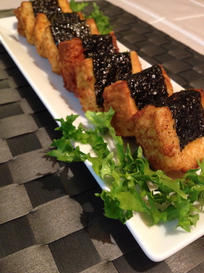 高野豆腐と長芋のフワ☆カリ揚げ