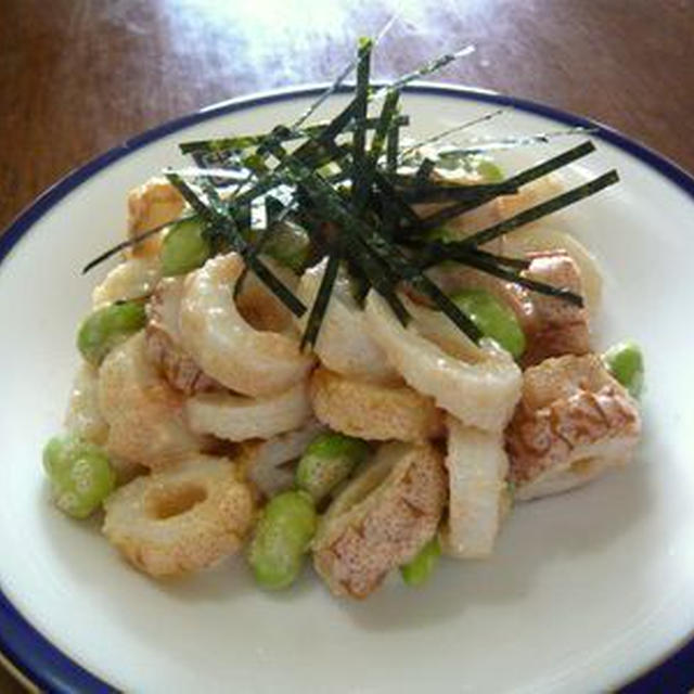 ちくわと枝豆の明太マヨ和え By Bvividさん レシピブログ 料理ブログのレシピ満載
