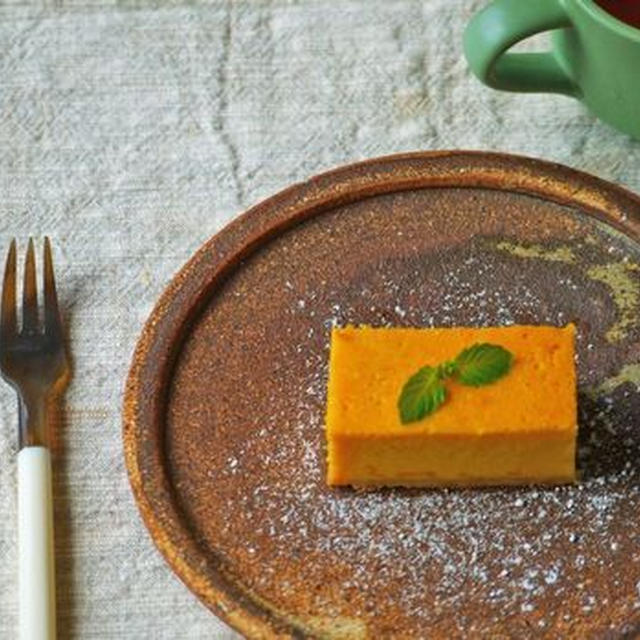 豆乳メープルかぼちゃチーズケーキ By Moonleafさん レシピブログ 料理ブログのレシピ満載