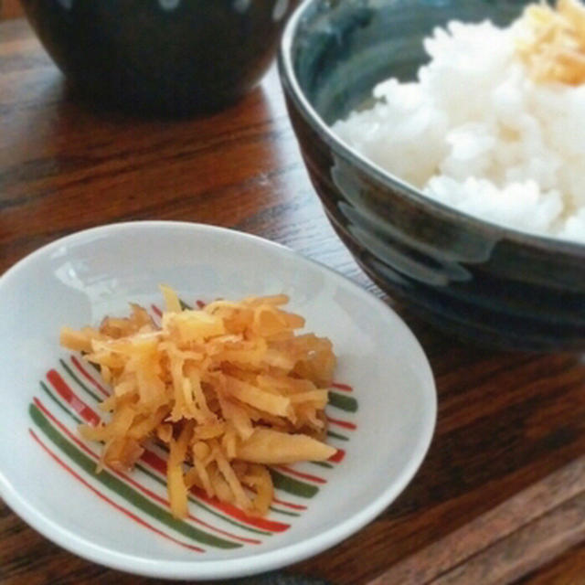 🔖🥢生姜の常備菜