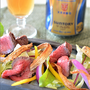 ローストビーフと揚げごぼうで乾杯～♪