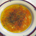 人参と赤レンズ豆のスープ
