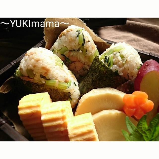お弁当に ツナと大根葉のおにぎり 常備菜 By Yukimamaさん レシピブログ 料理ブログのレシピ満載