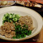 なめたけ納豆カラシ胡瓜