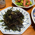 地海苔の醤油炒め