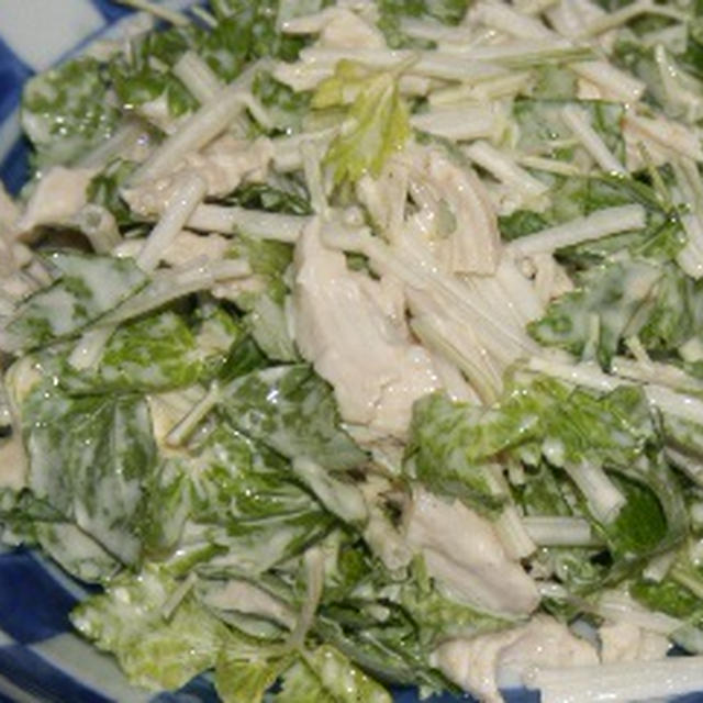 鶏ささみと ホワイトセロリの マヨネーズサラダ By Okyoさん レシピブログ 料理ブログのレシピ満載