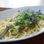 納豆の塩こぶパスタ