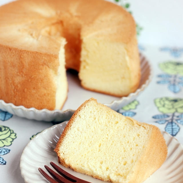 失敗しない 米粉と豆乳のシフォンケーキ By りょーーーこさん レシピブログ 料理ブログのレシピ満載