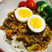 野菜たっぷり簡単ドライカレー