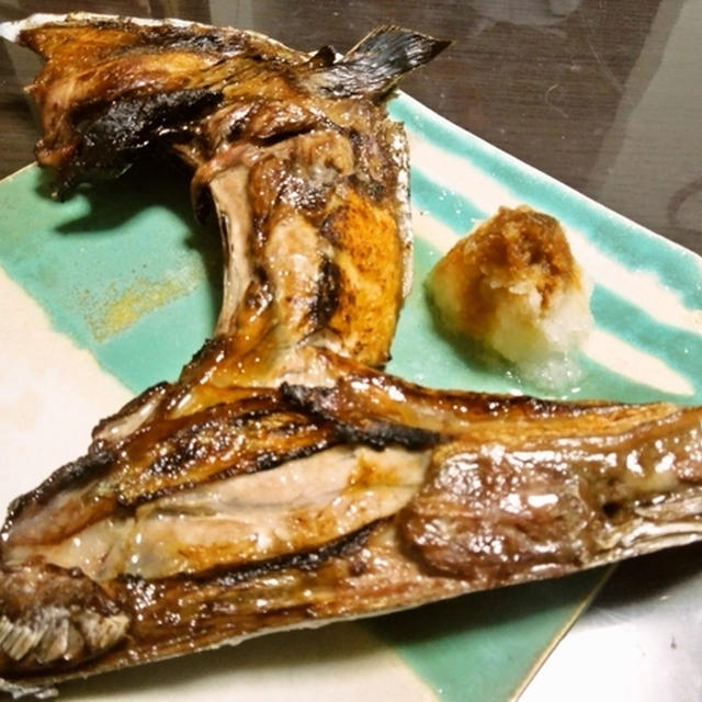 マグロのカマを焼こう