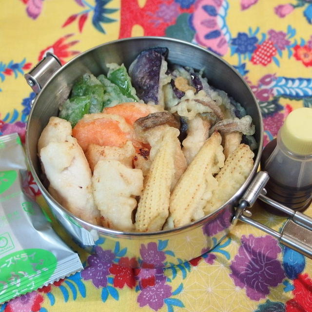 ごぼう茶の謎 ★ OBENTO は　天丼