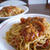 ツナとバジルのトマトソースパスタ♪