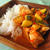 パプリカベースのレッドカレー 