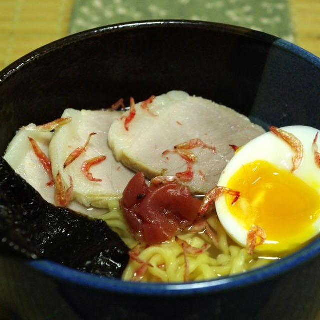 塩煮豚 de 和風ラーメン