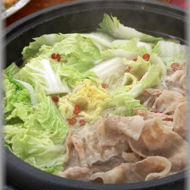 豚と白菜のあっさりレモングラス塩鍋 By エリオットゆかりさん レシピブログ 料理ブログのレシピ満載
