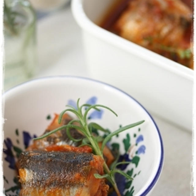 圧力鍋で骨まで柔らか秋刀魚のトマト煮 By はるひさん レシピブログ 料理ブログのレシピ満載