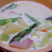 牛乳スープ