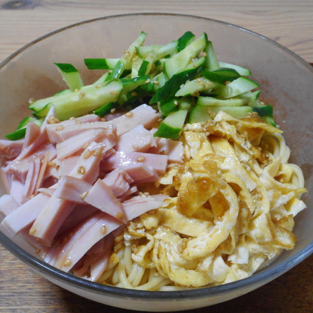 冷やし中華風パスタ