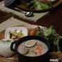 魚介と白菜のクリームシチュー・プレート。