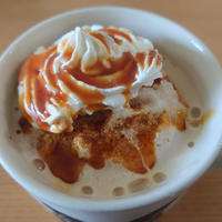 スタバキャラメルフラペチーノ風